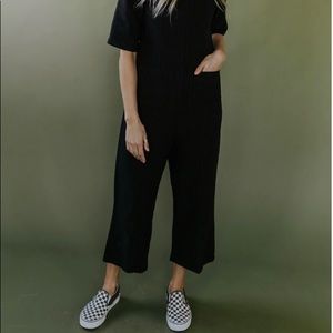 COPY - Brand New! Georgia Stars Textured Jumpsuit